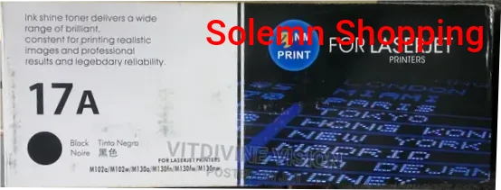 HP 17A TONER CARTRIDGE HP MFP 130A, M102A PRINTER