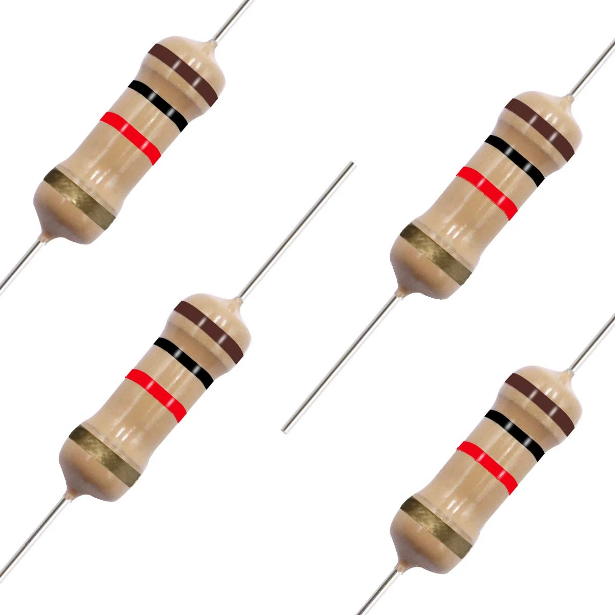 1K Ohm Carbon Film Resistor