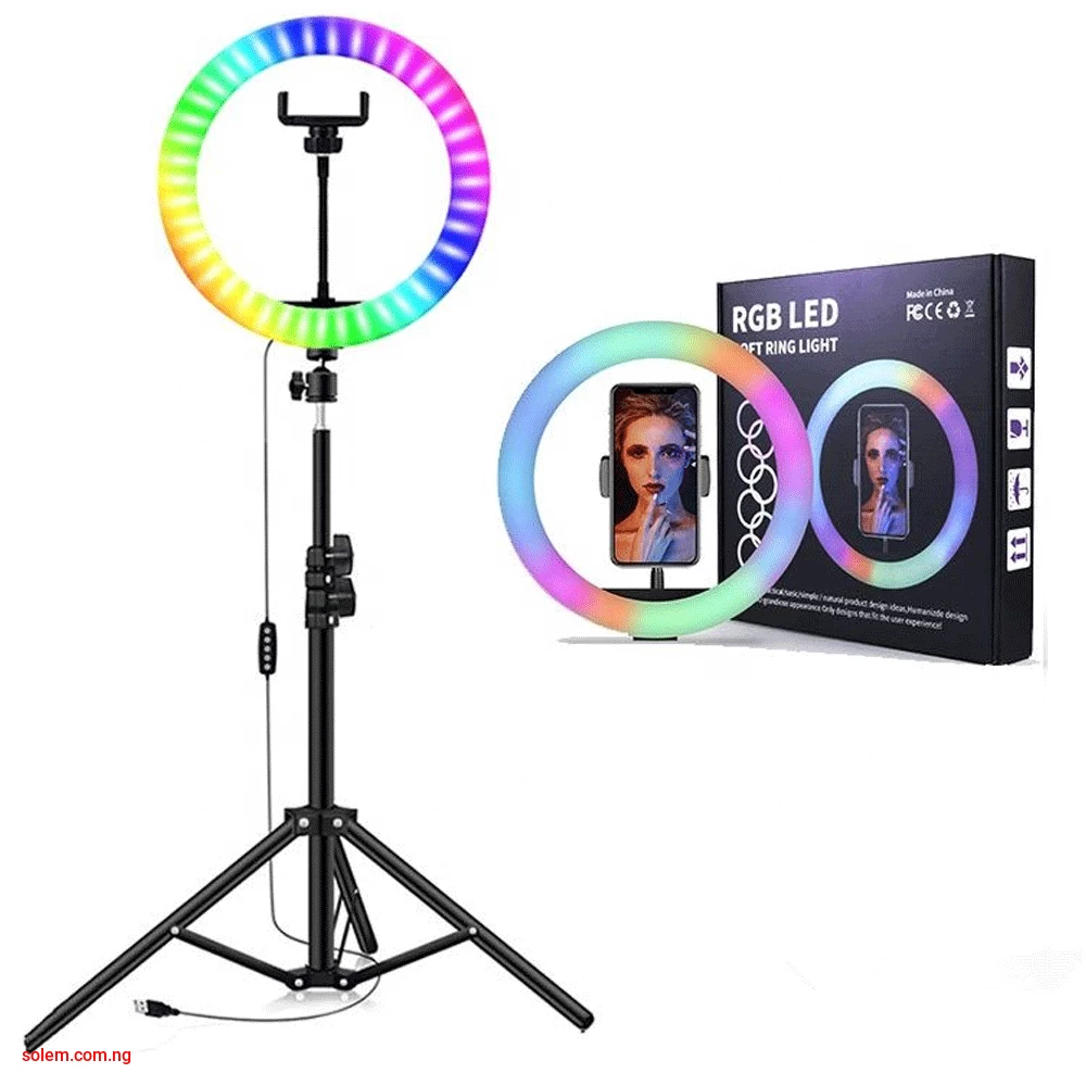MJ36 RGB LED Soft Ring Light