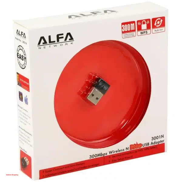ALFA NETWORK WIFI USB ADAPTER-300 MBPS