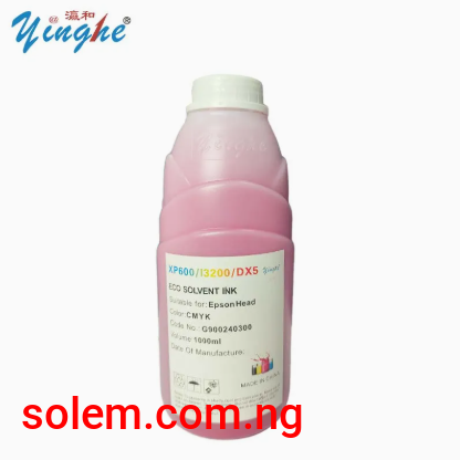 Yinghe -  Ink for Large Format Printer - 1 Liter RED COLOUR