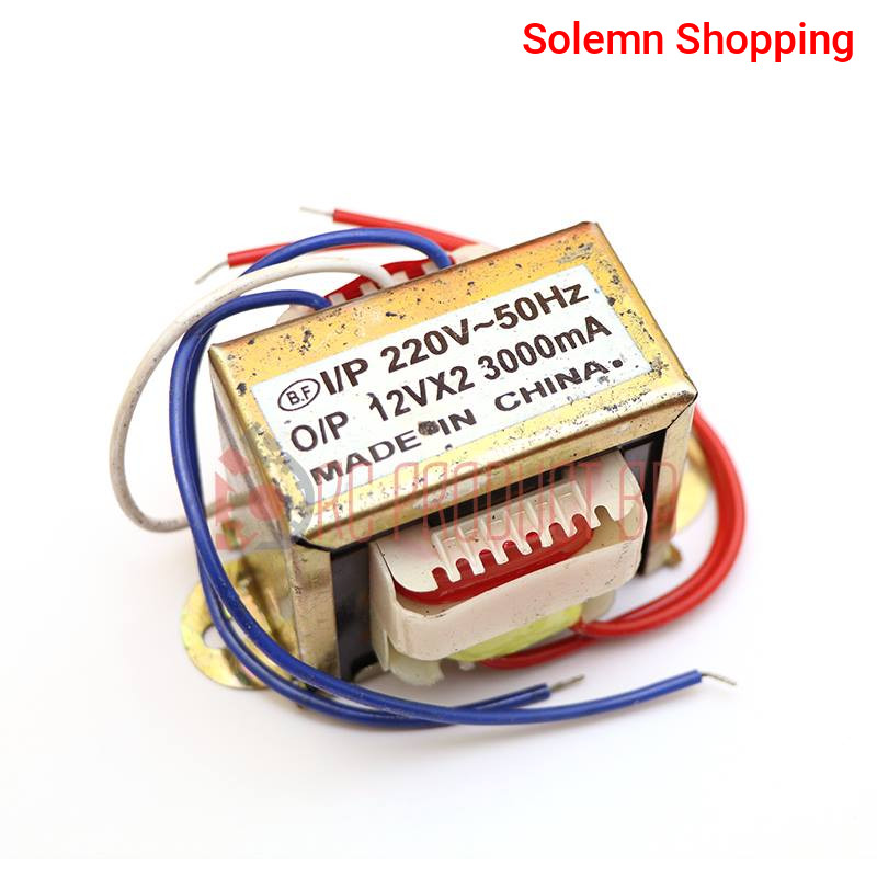 12V 3Amp  Transformer 12-0-12v AC 220V