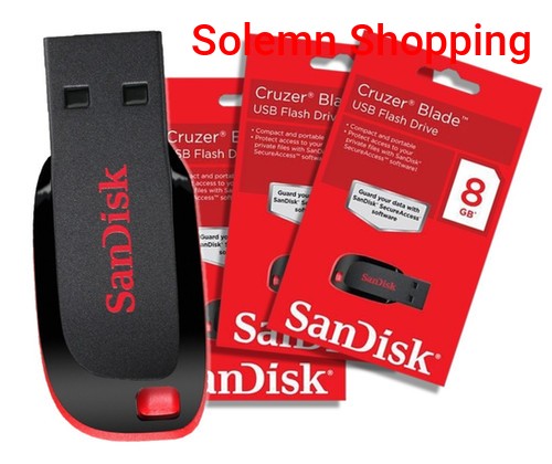 8GB SanDisk Cruzer Blade USB flash drive  2.0
